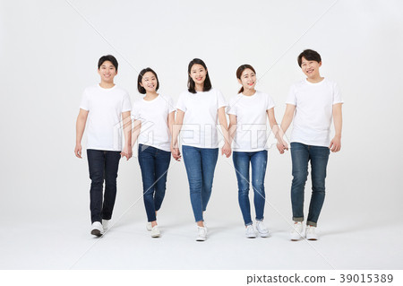 朋友，同事，男人，女人，韓國人 39015389