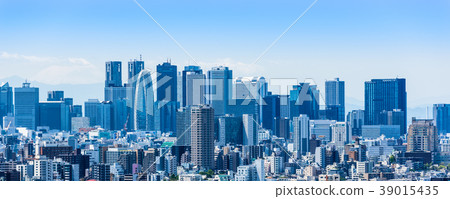 Shinjuku secondary city center skyscraper 39015435