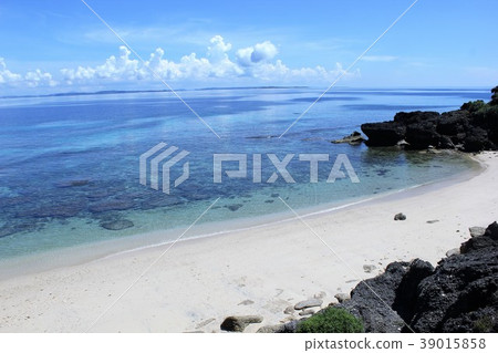 Beautiful sea (Sacred place of Ryukyu, Kudaka island, Udi beach) 39015858