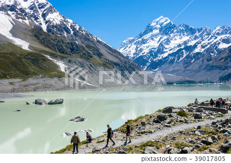 «New Zealand» Hooker Lake and Mount Cook «New Zealand» Hooker Lake and Mount Cook 39017805