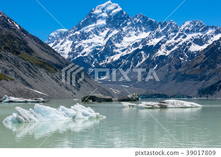 «New Zealand» Hooker Lake and Mount Cook «New Zealand» Hooker Lake and Mount Cook 39017809