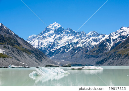 «New Zealand» Hooker Lake and Mount Cook «New Zealand» Hooker Lake and Mount Cook 39017813
