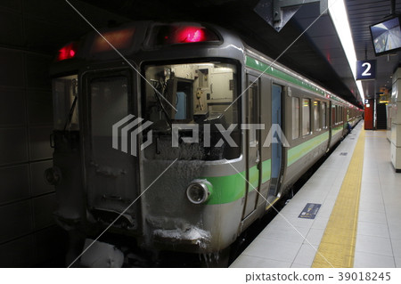 千歲線721列車在新千歲機場停靠 39018245