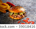 Fresh juicy delicious homemade burger 39018416