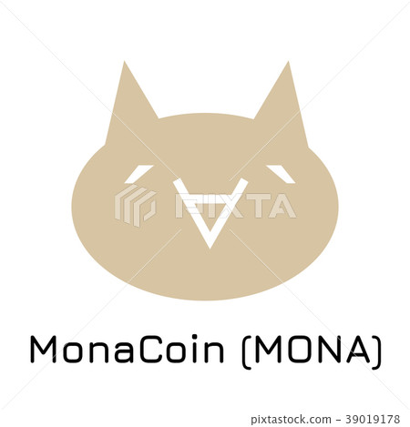 MonaCoin (MONA). Vector illustration crypto coin  39019178