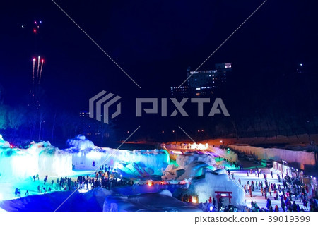 Sounkyo gorgeous ice festival 39019399