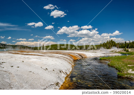 Iron Spring Creek in Yellowstone Iron Spring Creek in Yellowstone 39020014