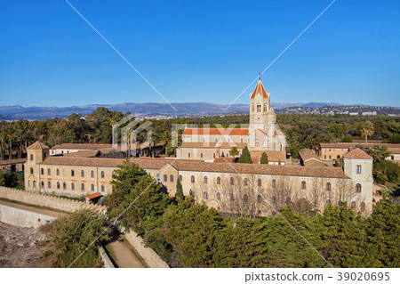 Lerins Abbey on the Saint-Honorat island, France 39020695