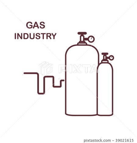 Gas cylinders Gas industry. 39021615