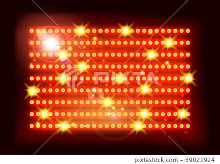 Abstract smooth background with glowing rows yello 39021924