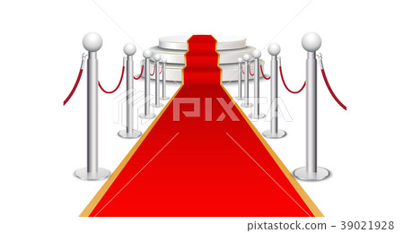 Red carpet on circular staircase Red carpet on circular staircase 39021928