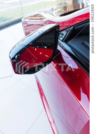 左側乘客側的車門後視鏡 39022609