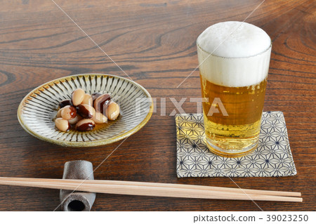 Supper with beer Supper with beer 39023250