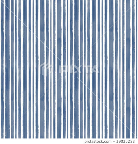 Stripe watercolor seamless pattern background 39023258