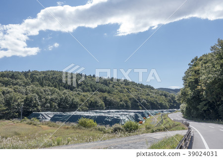 Iiwaku村Kashiawa Itamizawa去除土壤等儲存場所空間輻射劑量 39024031