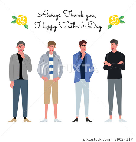 Father's Day Illustration 39024117