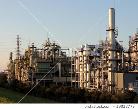 黃昏的污水處理廠 39028772