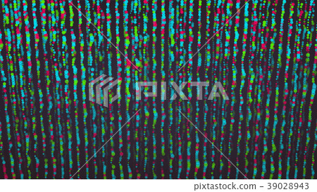 Composed Of Particles. Abstract Graphic Design 39028943