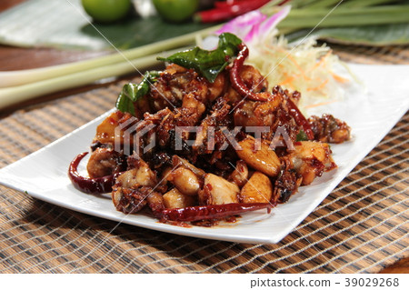 chili chicken chili chicken 39029268