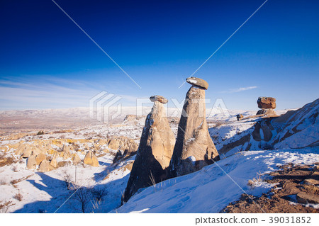 Fairy chimneys at Cappadocia, Turkey  39031852