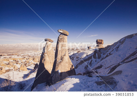 Fairy chimneys at Cappadocia, Turkey  39031853