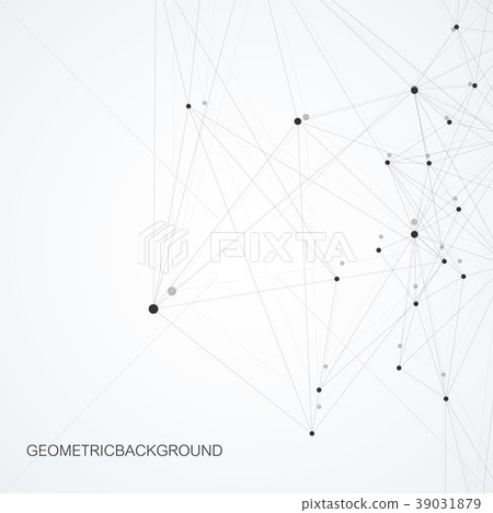 Global network connection. Network and big data 39031879