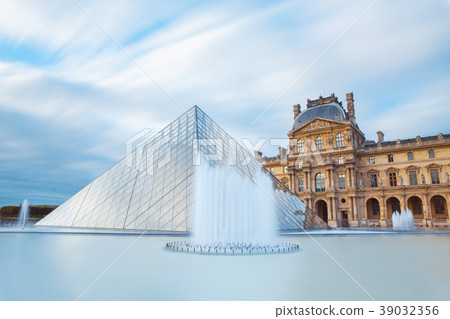 Louvre museum in Paris France Louvre museum in Paris France 39032356
