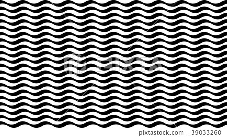 trendy striped background with wavy texture 39033260