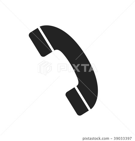Phone icon in trendy flat style Phone icon in trendy flat style 39033397