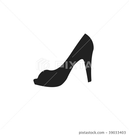 Elegant women high heel shoe vector - Stock Illustration [39033403] - PIXTA