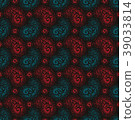 Seamless paisley pattern 39033814