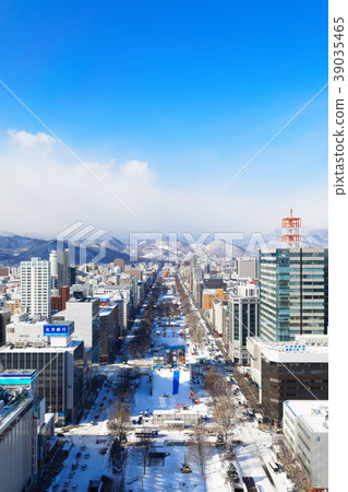 View the city of Okurayama from Sapporo TV Tower View the city of Okurayama from Sapporo TV Tower 39035465