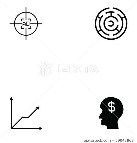 marketing icon set marketing icon set 39042962