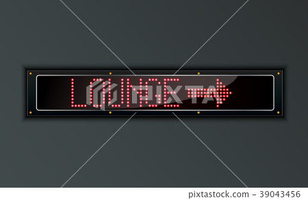 VIP Lounge arow LED digital Sign 39043456