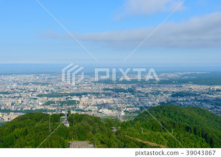 北海道札幌市容從Moiwayama天文台觀看 39043867