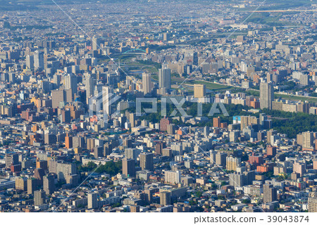 北海道札幌市容從Moiwayama天文台觀看 39043874