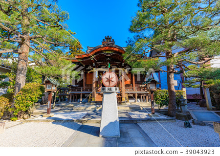 Kyoto General Shogun Hachijin Shrine Honden 39043923