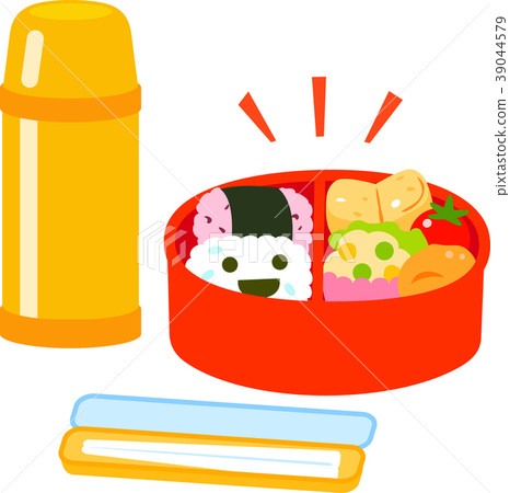 Lunch box and water bottle 39044579