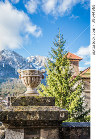 Cantacuzino Castle in Busteni Romania Cantacuzino Castle in Busteni Romania 39044969
