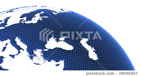 World concept planet Earth 3d rendering World concept planet Earth 3d rendering 39046987