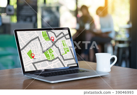 GPS Map to Route Destination network connection GPS Map to Route Destination network connection 39046993