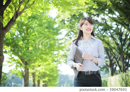 Female Business Woman Casual Office 39047691
