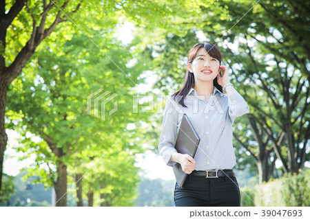 Female Business Woman Casual Office 39047693