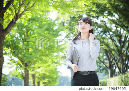 Female Business Woman Casual Office 39047695