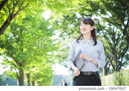 Female Business Woman Casual Office 39047697