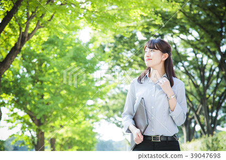 Female Business Woman Casual Office 39047698