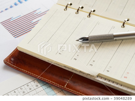 System notebook Calendar Schedule book Business item 39048289