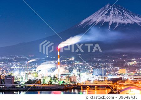 《靜岡縣》從富士山眺望富士山的夜景 39048433