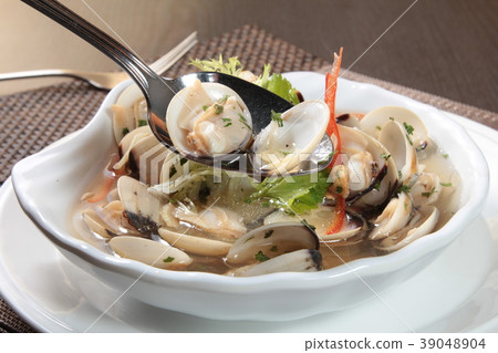 clam or mussel cuisine clam or mussel cuisine 39048904