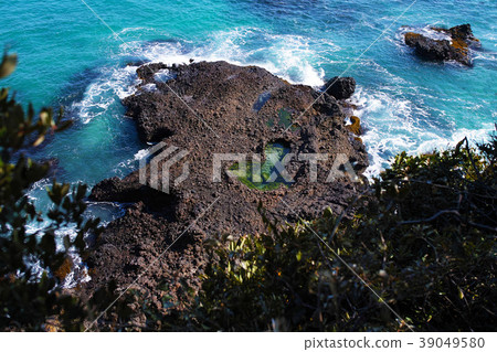 [Izu Geosite] Heart tide pool Another heart spot of the Ryugu Cave (Ryugu Cave) 39049580
